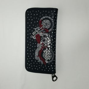 Bling motorcycle wallet